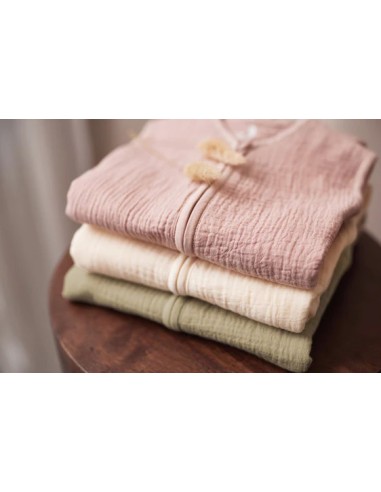 Gigoteuse d'été légère Gaze de coton Oatmeal