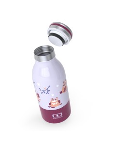 Bouteille isotherme enfant MB Cooly Mauve Owly 2