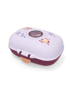 Boîte à Goûter MB mauve Gram Owly 2