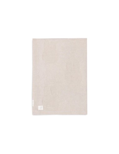 Couverture en maille tricotée Miffy Nougat...