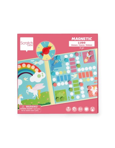 Jeu de Plateau Magnétique en Route Licorne - Jeu de Dada