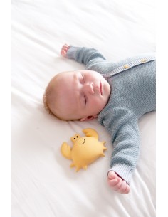 Jouet de dentition et jouet de bain Crabe caoutchouc naturel 2