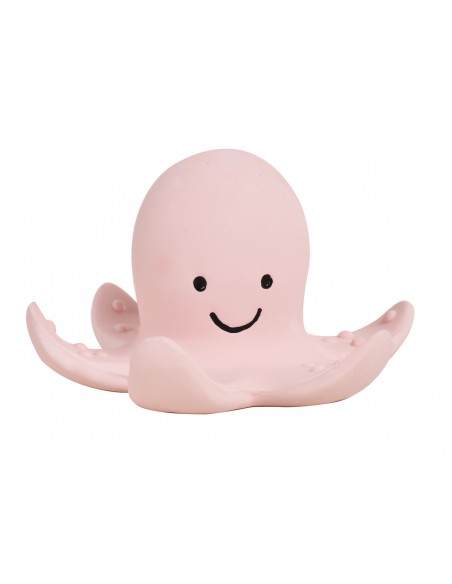 Jouet de dentition et jouet de bain Poulpe caoutchouc naturel