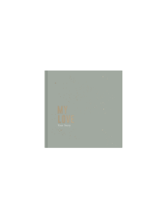 Livre de naissance My Love en Anglais - Lichen