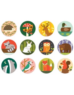 Jeu Memory Animaux de la Fôret 2