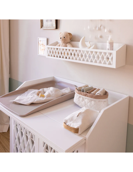 Matelas à langer en mousse Pur Hazel beige CamCam