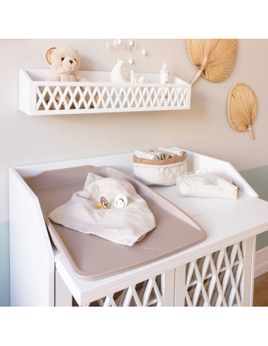 Matelas à langer en mousse Pur Hazel beige CamCam