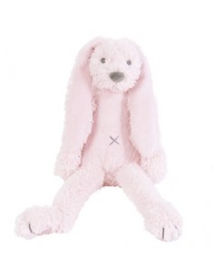 Peluche Lapin Richie Rose pâle