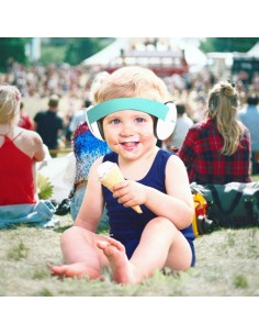 Casque Anti-Bruit Bébé Vert Pomme - Alecto BV72 2
