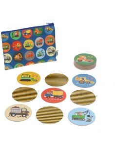 Jeu Memory Véhicules de Construction 2