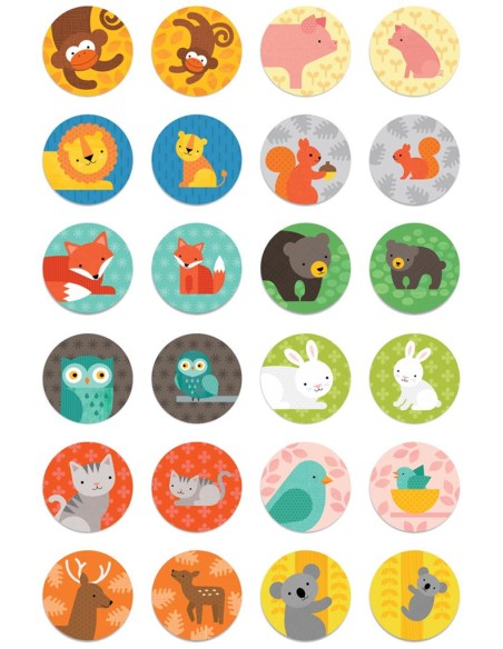 Jeu de correspondance Animaux Maman & Bébé