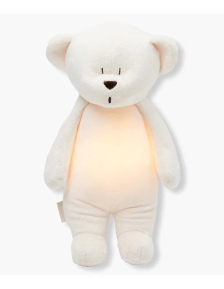 Ourson Moonie Douceur Crème V2 - Musique et Lumière
