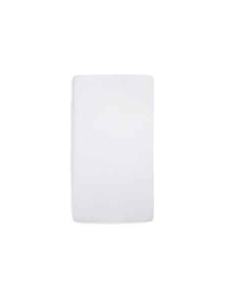 Housse Alèse Molletonnée en coton Blanc 60x120cm