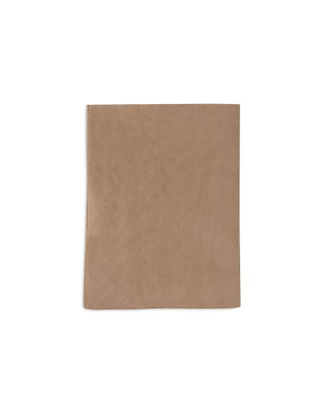 Couverture en maille tricotée et polaire Check Knit 75x100cm Biscuit/Teddy