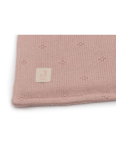 Couverture en maille tricotée et velours Cosy...