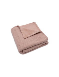 Couverture en maille tricotée et velours Cosy Knit...