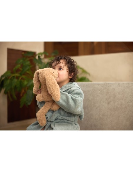 Peignoir Lapin en coton Sea Green