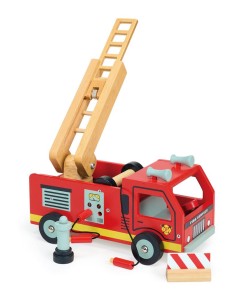Camion de Pompier en Bois - Mentari 2