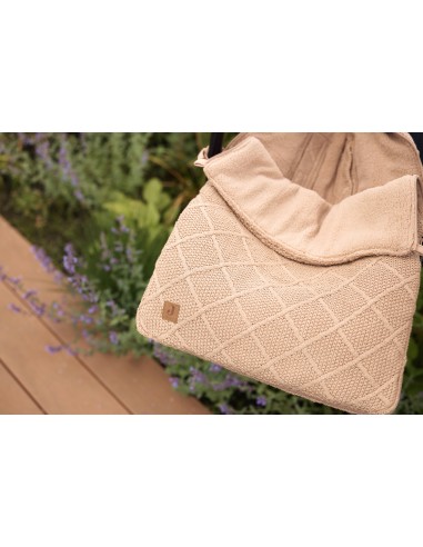 Nid d'ange Chancelière tricot et polaire Check...