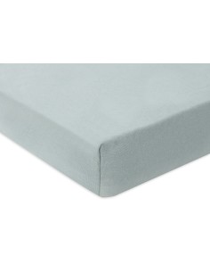 Drap housse en jersey de coton Sea Green 70x140cm 2