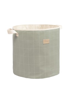 Sac à jouets Playground Green Grid