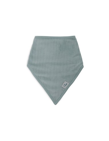 Lot de 2 Bavoirs Bandana Velvet Rib Sea Green