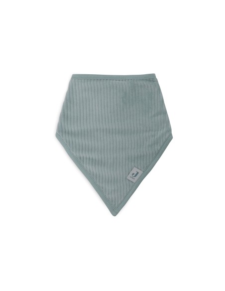 Lot de 2 Bavoirs Bandana Velvet Rib Sea Green