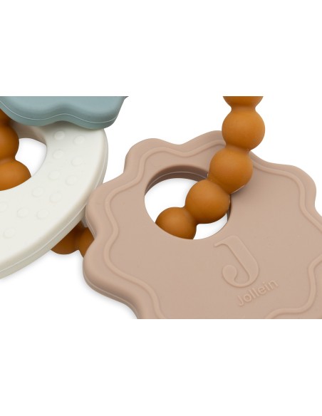 Jouet de dentition Trousseau Fleurs et Clé