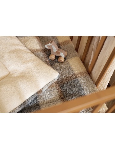 Cheval en bois jouet à pousser