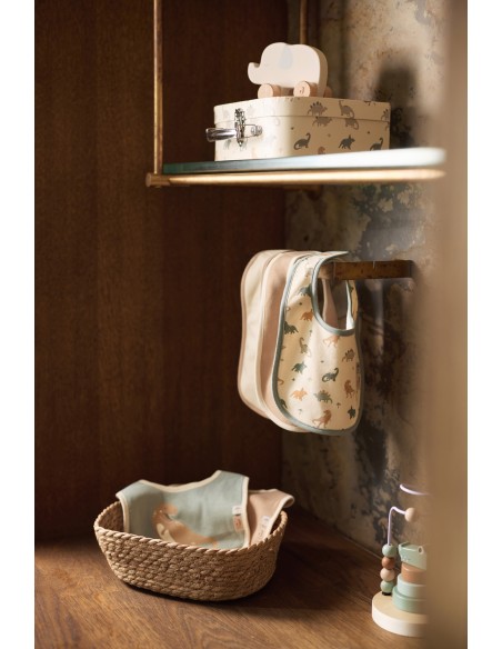 Éléphant en bois jouet à pousser