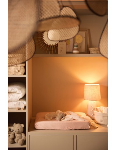 Crocodile en bois jouet à pousser