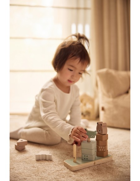 Jouet empilable en bois Jungle Jambo