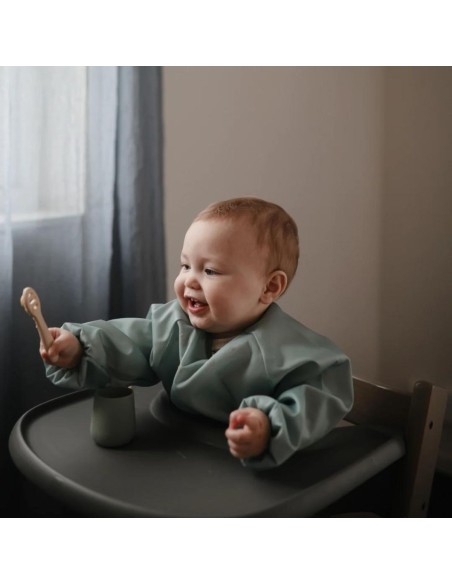 Pré Cuillères d'apprentissage Mushie (x2) Beige & Sable