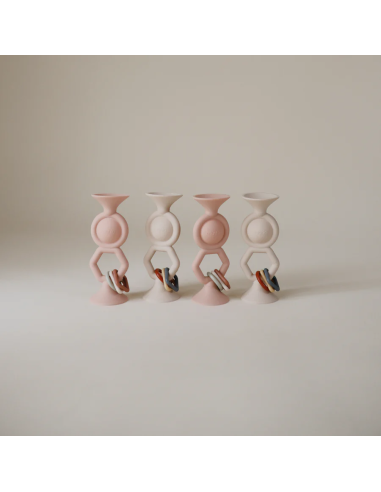Jouet d'éveil à ventouse HexaPop Blush