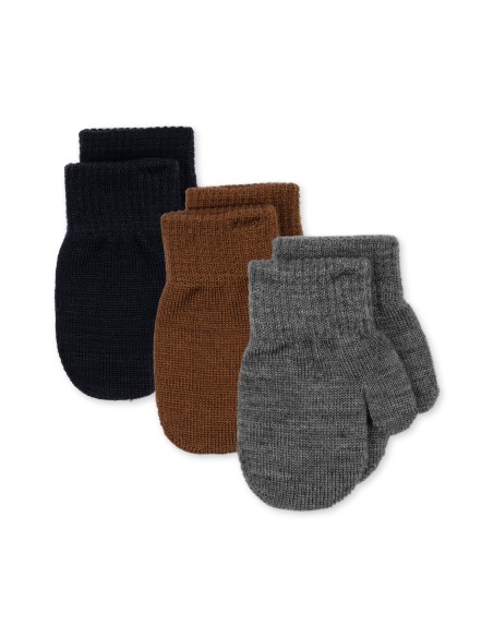 Moufles enfant - 3 paires - Filla Midnight
