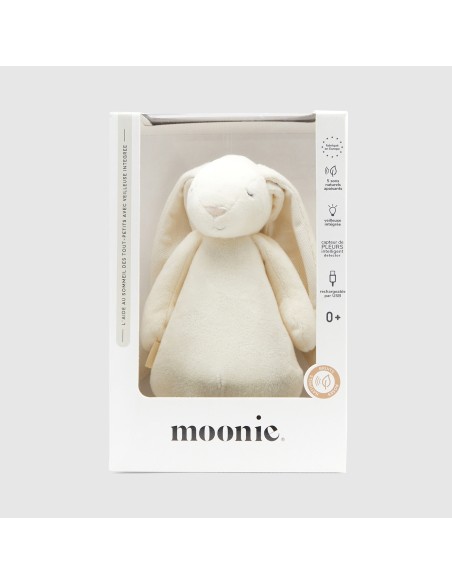 Lapin Moonie Douceur Crème V2 - Musique et Lumière