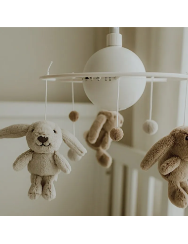 Mobile de lit musical Milo Lapins -...