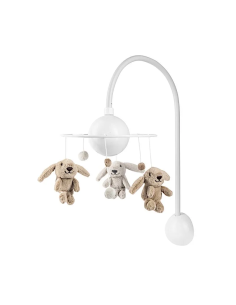 Mobile de lit musical Milo Lapins - rechargeable à... 2