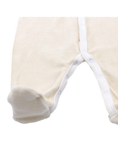 Pyjama Velours écru Coton biologique