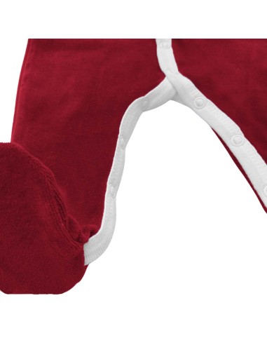 Pyjama Velours Cerise en Coton biologique