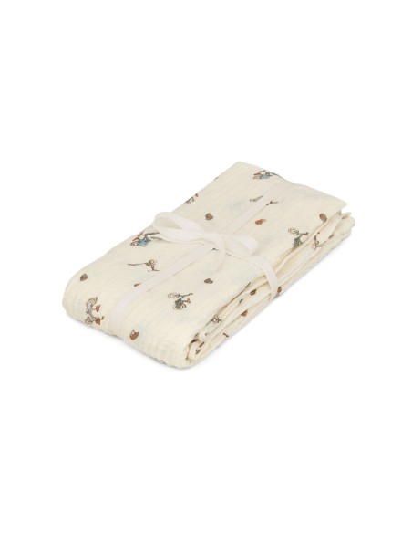 Lange en mousseline de coton biologique Bicycles