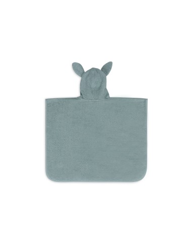 Poncho de bain Lapin en coton Sea Green