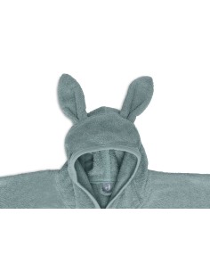 Poncho de bain Lapin en coton Sea Green 2
