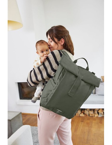 Sac à Dos à Langer Rolltop Up Olive