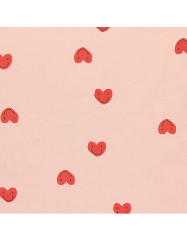 Gigoteuse à Jambes Cœur Pêche Rose