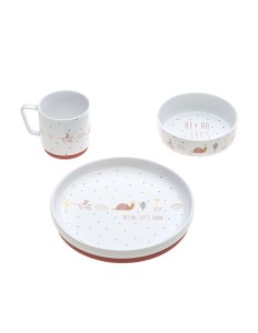 Coffret Repas en Porcelaine Garden Explorer Escargot 2