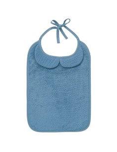 Grand Bavoir Bambou & Gaze coton Pierre Bleue