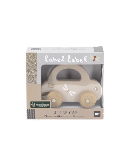 Voiture Nougat en Bois - Label Label