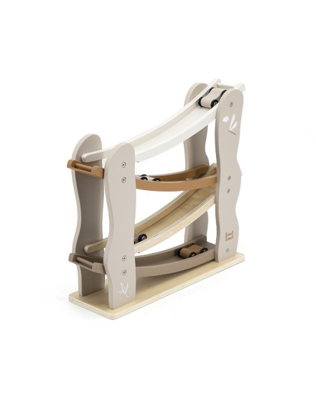 Circuit Toboggan à Voitures Nougat en Bois - Label Label