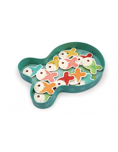 Jeu de pêche aux poissons